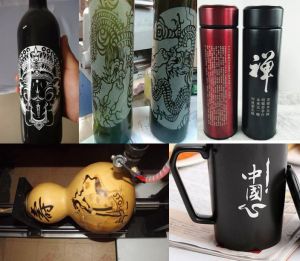 萍乡上栗县酒瓶葫芦工艺品激光雕刻机